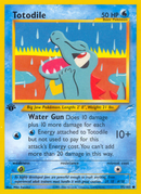 Totodile (85/105) [Neo Destiny 1st Edition] - Comfy Hobbies