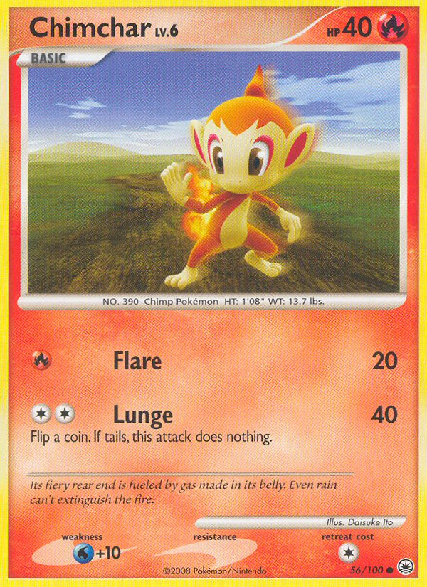 Chimchar (56/100) [Diamond & Pearl: Majestic Dawn] - Comfy Hobbies