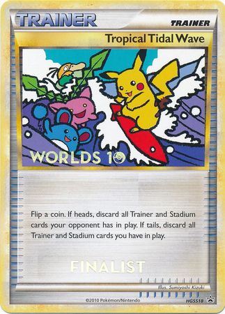 Tropical Tidal Wave (HGSS18) (Finalist) [HeartGold & SoulSilver: Black Star Promos] - Comfy Hobbies