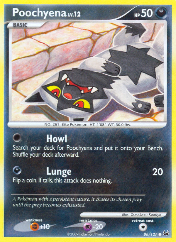 Poochyena (86/127) [Platinum: Base Set] - Comfy Hobbies