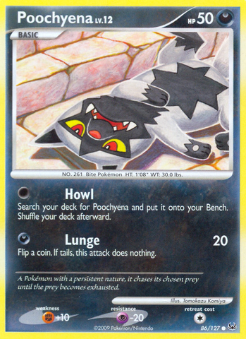 Poochyena (86/127) [Platinum: Base Set] - Comfy Hobbies