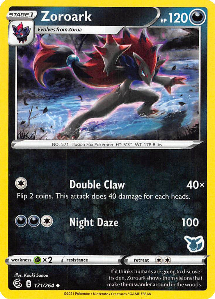 Zoroark (171/264) (Eevee Deck) [Battle Academy 2022] - Comfy Hobbies