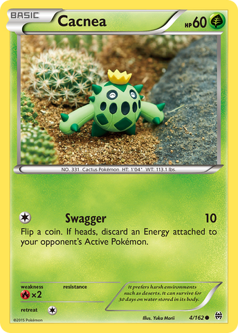 Cacnea (4/162) [XY: BREAKthrough] - Comfy Hobbies