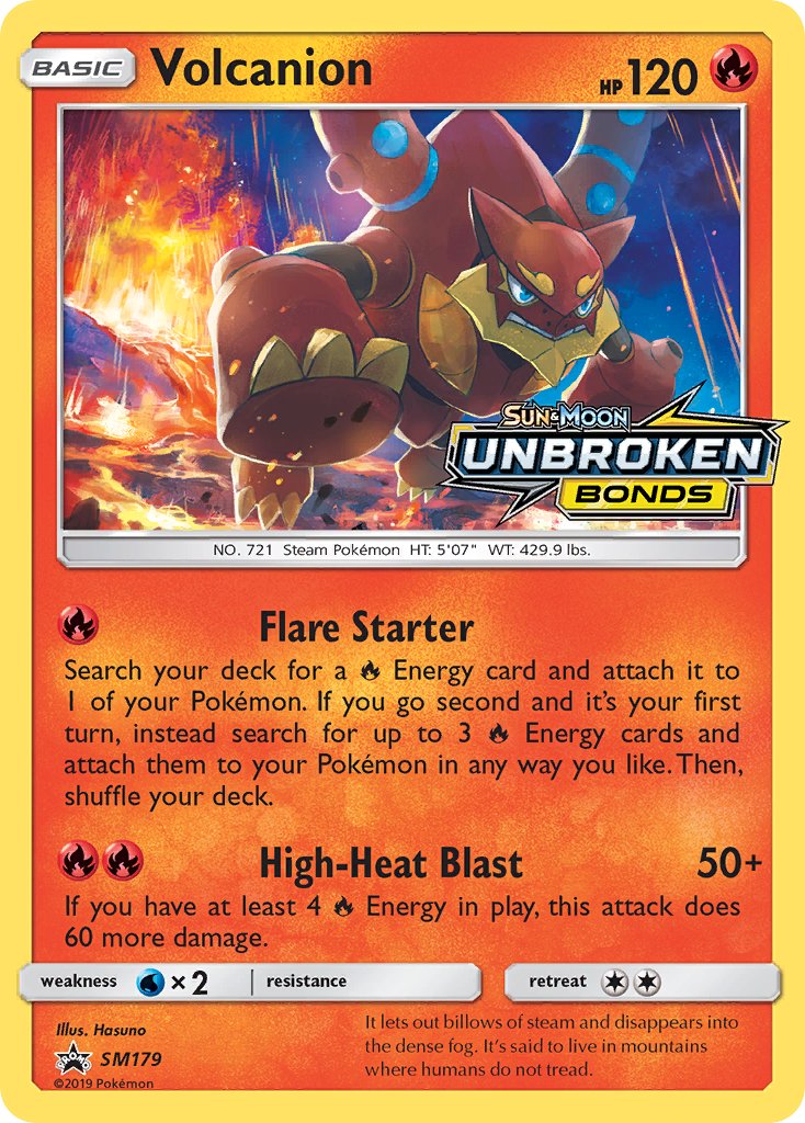 Volcanion (SM179) [Sun & Moon: Black Star Promos] - Comfy Hobbies