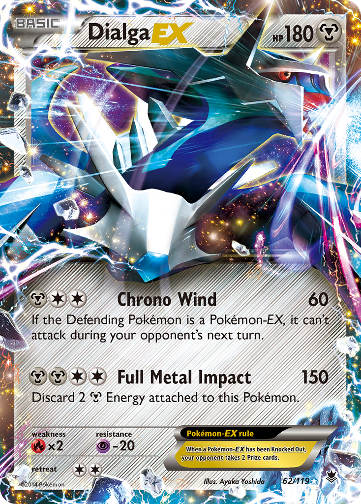 Dialga EX (62/119) [XY: Phantom Forces] - Comfy Hobbies