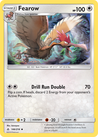 Fearow (146/214) [Sun & Moon: Unbroken Bonds] - Comfy Hobbies