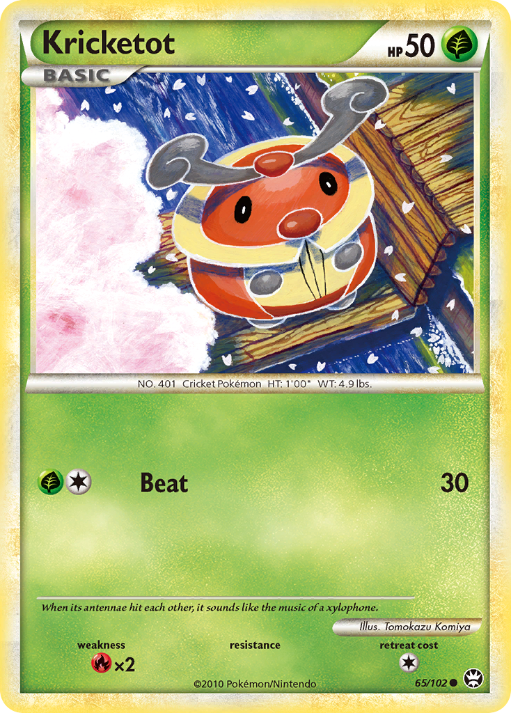 Kricketot (65/102) [HeartGold & SoulSilver: Triumphant] - Comfy Hobbies