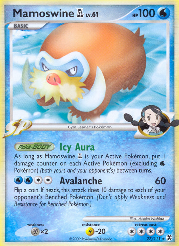 Mamoswine GL (27/111) [Platinum: Rising Rivals] - Comfy Hobbies