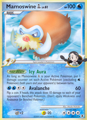 Mamoswine GL (27/111) [Platinum: Rising Rivals] - Comfy Hobbies