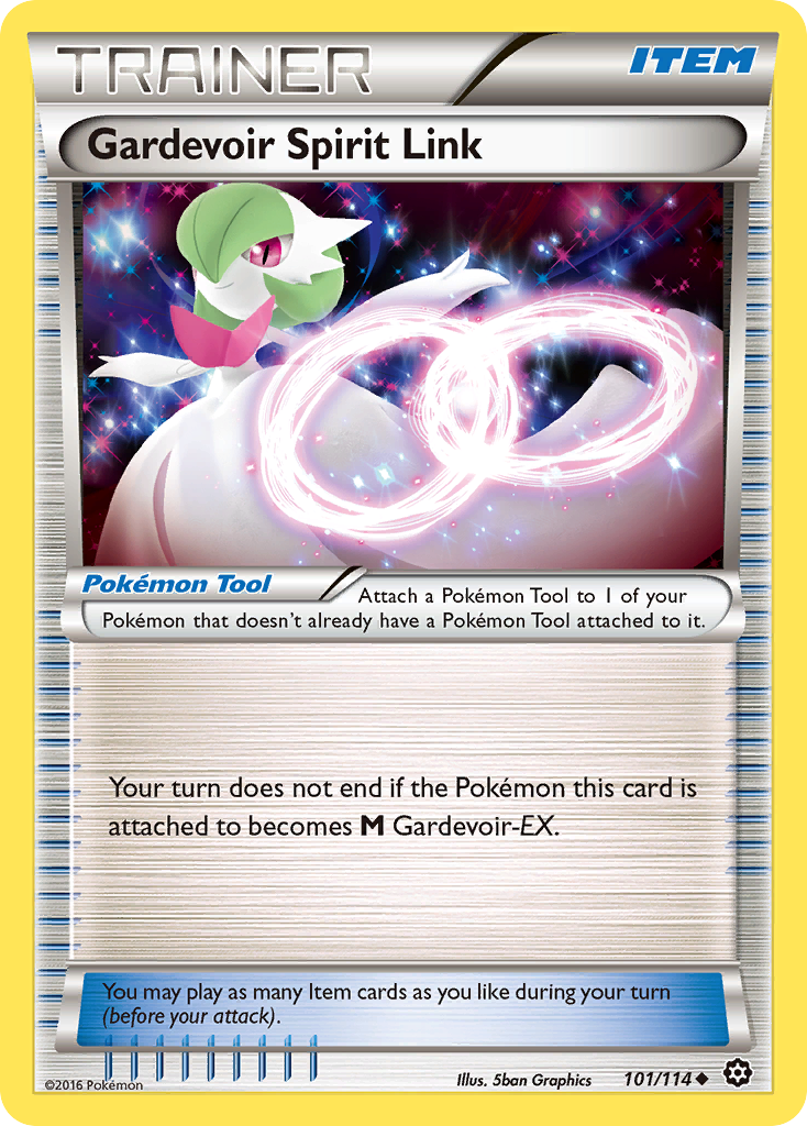 Gardevoir Spirit Link (101/114) [XY: Steam Siege] - Comfy Hobbies