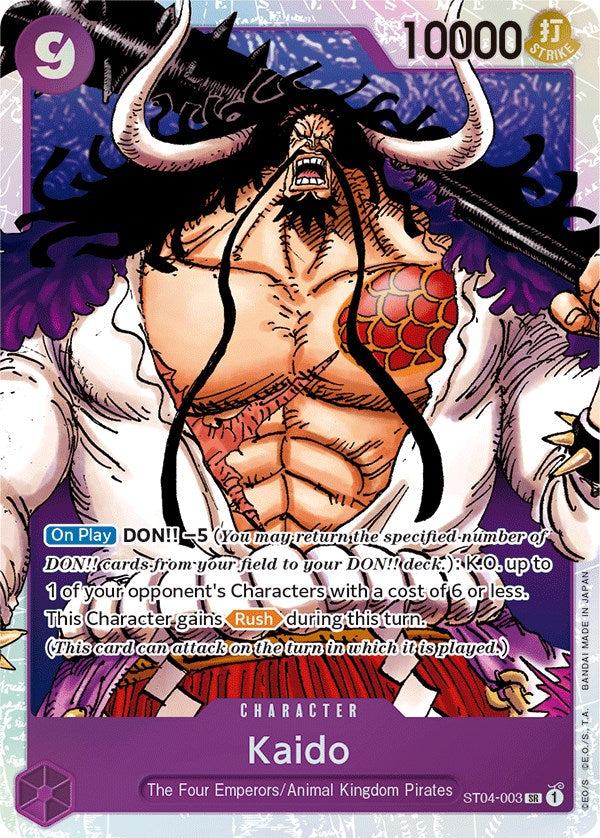 Kaido (003) [Starter Deck: Animal Kingdom Pirates] - Comfy Hobbies