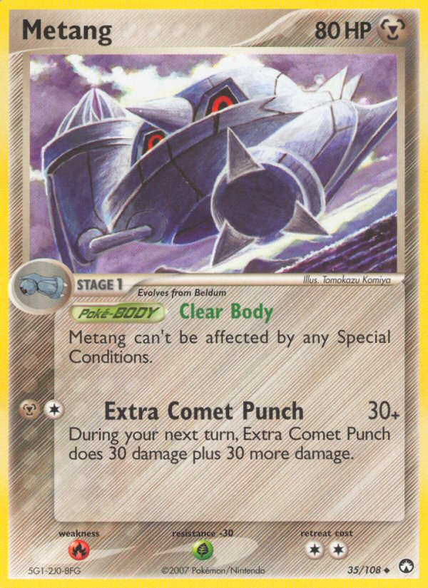 Metang (35/108) [EX: Power Keepers] - Comfy Hobbies