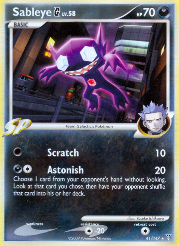 Sableye G (41/147) [Platinum: Supreme Victors] - Comfy Hobbies