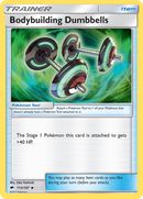 Bodybuilding Dumbbells (113/147) [Sun & Moon: Burning Shadows] - Comfy Hobbies