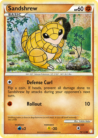 Sandshrew (79/123) [HeartGold & SoulSilver: Base Set] - Comfy Hobbies