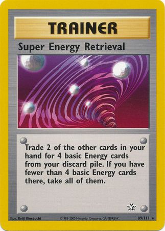 Super Energy Retrieval (89/111) [Neo Genesis Unlimited] - Comfy Hobbies