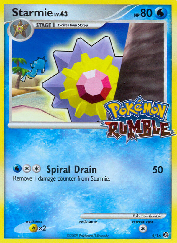 Starmie (5/16) [Pokémon Rumble] - Comfy Hobbies