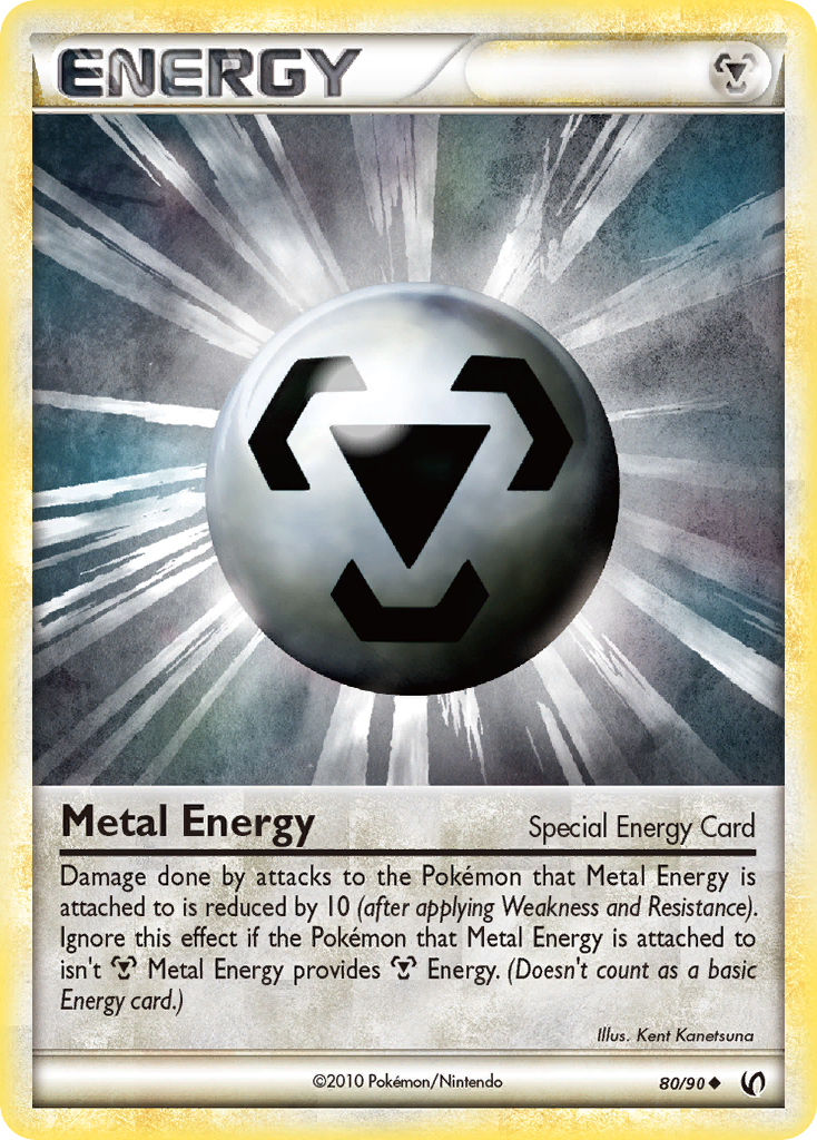 Metal Energy (80/90) [HeartGold & SoulSilver: Undaunted] - Comfy Hobbies