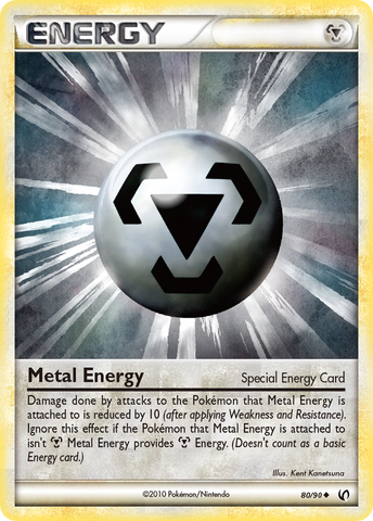 Metal Energy (80/90) [HeartGold & SoulSilver: Undaunted] - Comfy Hobbies