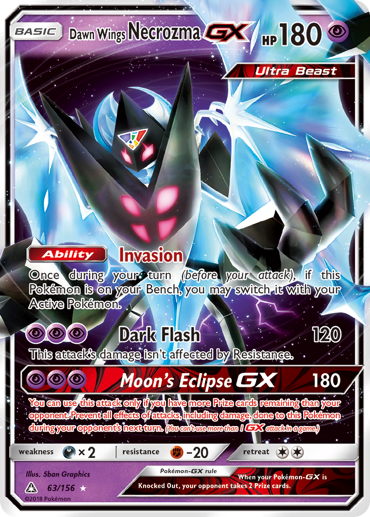 Dawn Wings Necrozma GX (63/156) [Sun & Moon: Ultra Prism] - Comfy Hobbies