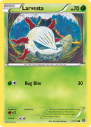 Larvesta (14/114) [XY: Steam Siege] - Comfy Hobbies