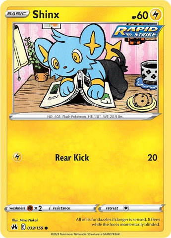 Shinx (039/159) (39) [Sword & Shield: Crown Zenith] - Comfy Hobbies
