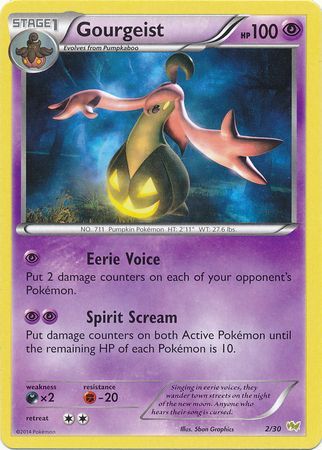 Gourgeist (2/30) [XY: Trainer Kit - Noivern] - Comfy Hobbies