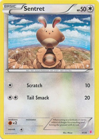 Sentret (4/30) [XY: Trainer Kit 1 - Wigglytuff] - Comfy Hobbies