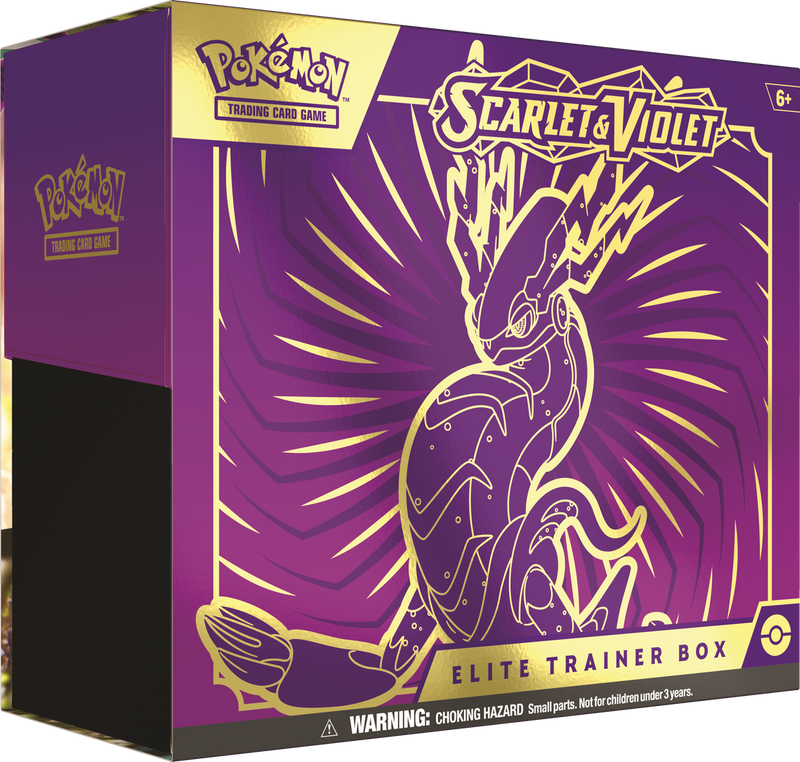 Scarlet & Violet - Elite Trainer Box (Miraidon) - Comfy Hobbies