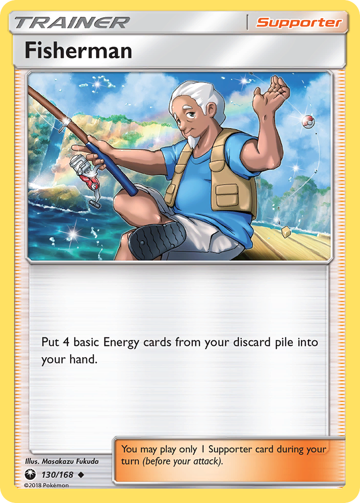 Fisherman (130/168) [Sun & Moon: Celestial Storm] - Comfy Hobbies
