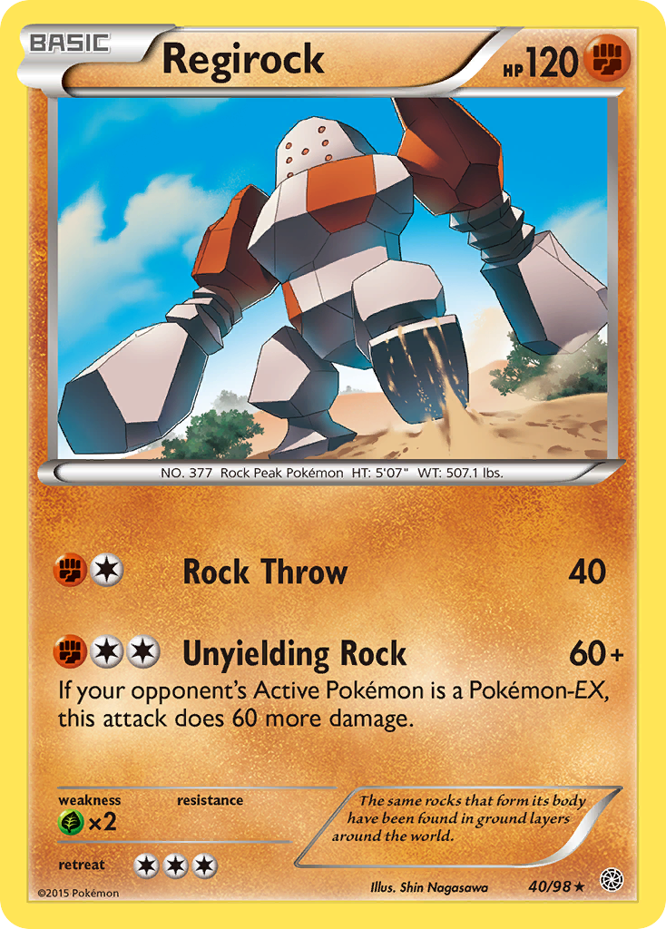 Regirock (40/98) [XY: Ancient Origins] - Comfy Hobbies