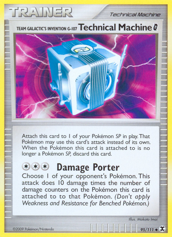Team Galactic's Invention G-107 Technical Machine (95/111) [Platinum: Rising Rivals] - Comfy Hobbies