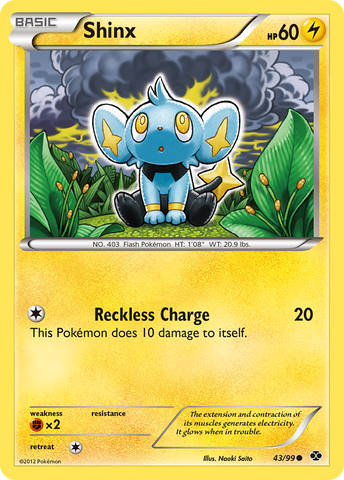 Shinx (43/99) [Black & White: Next Destinies] - Comfy Hobbies