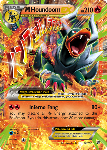M Houndoom EX (22/162) [XY: BREAKthrough] - Comfy Hobbies