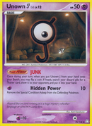 Unown J (76/146) [Diamond & Pearl: Legends Awakened] - Comfy Hobbies