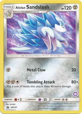 Alolan Sandslash (SM127) (Deck Exclusive #16) [Sun & Moon: Trainer Kit - Alolan Sandslash] - Comfy Hobbies
