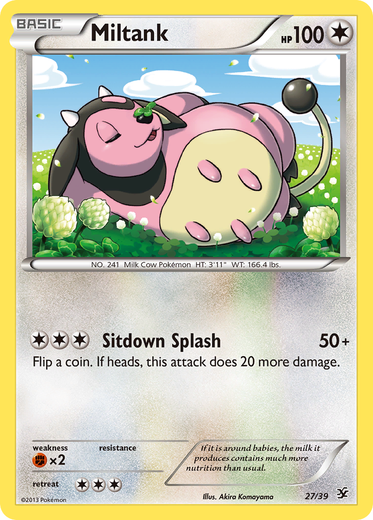 Miltank (27/39) [XY: Kalos Starter Set] - Comfy Hobbies