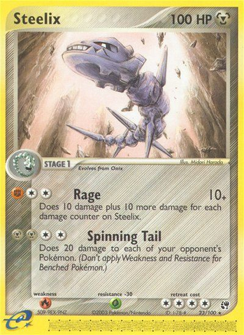 Steelix (23/100) [EX: Sandstorm] - Comfy Hobbies