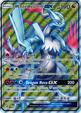 White Kyurem GX (SM141) (Jumbo Card) [Sun & Moon: Black Star Promos] - Comfy Hobbies