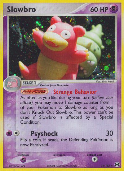Slowbro (14/112) [EX: FireRed & LeafGreen] - Comfy Hobbies