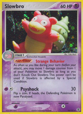 Slowbro (14/112) [EX: FireRed & LeafGreen] - Comfy Hobbies