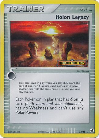 Holon Legacy (74/101) (Stamped) [EX: Dragon Frontiers] - Comfy Hobbies