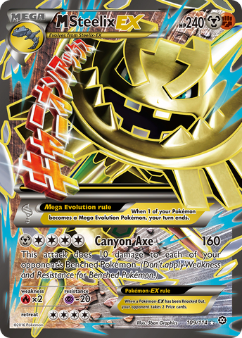 M Steelix EX (109/114) [XY: Steam Siege] - Comfy Hobbies
