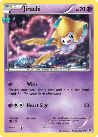 Jirachi (RC13/RC32) [XY: Generations] - Comfy Hobbies