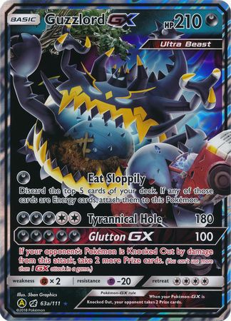 Guzzlord GX (63a/111) (Jumbo Card) [Sun & Moon: Crimson Invasion] - Comfy Hobbies
