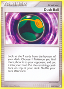 Dusk Ball (110/123) [Diamond & Pearl: Mysterious Treasures] - Comfy Hobbies