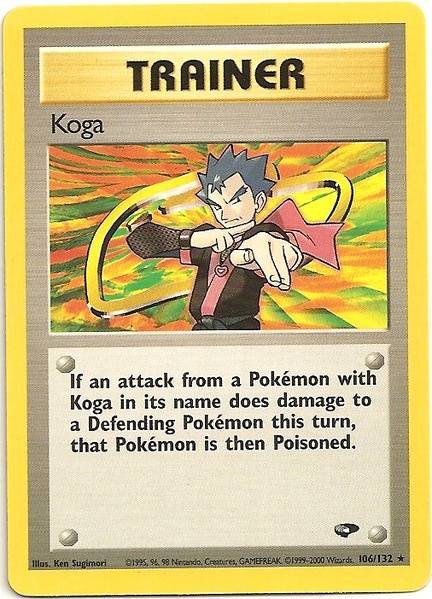 Koga (106/132) [Gym Challenge Unlimited] - Comfy Hobbies