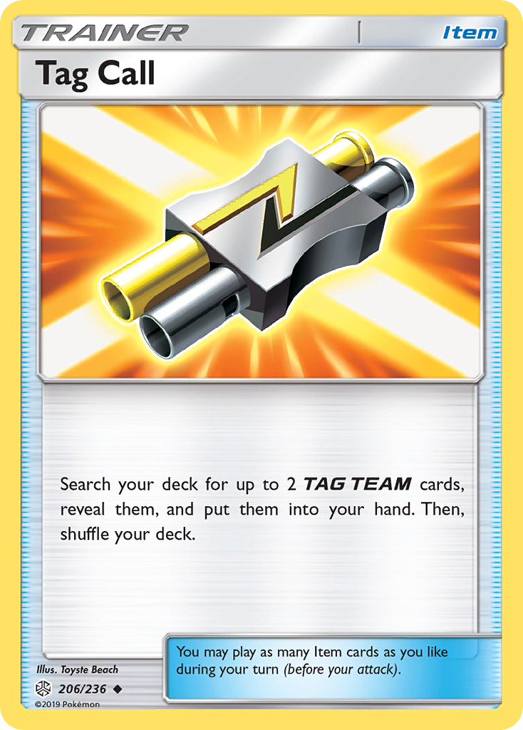 Tag Call (206/236) [Sun & Moon: Cosmic Eclipse] - Comfy Hobbies