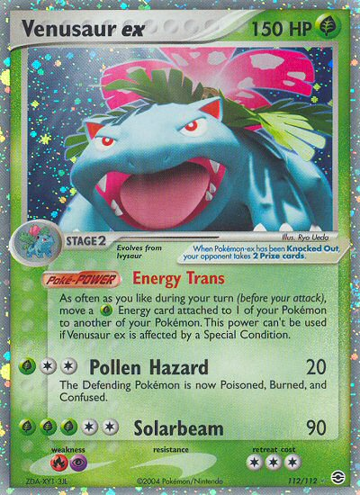 Venusaur ex (112/112) [EX: FireRed & LeafGreen] - Comfy Hobbies