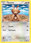 Sentret (81/106) [XY: Flashfire] - Comfy Hobbies